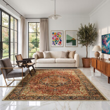 (200 x 290 cm (6 ft 5 in x 9 ft 5in)- Extra Large Rugs/Carpets, Majestic) Extra Large Traditional Rugs Modern Carpet Doormat