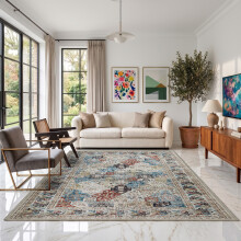 (200 x 290 cm (6 ft 5 in x 9 ft 5in)- Extra Large Rugs/Carpets, Coastal ) Extra Large Traditional Rugs Modern Carpet Doormat