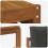 VidaXL vidaXL Outdoor-Sofagarnitur 5 stk. Natur und Anthrazit 6