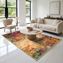 (120 x 170 cm (4 ft x 4 ft 9 in)- Small Area Rug/Carpet, Vibrant) Extra Large Traditional Rugs Modern Carpet Doormat