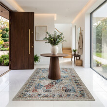 (80 x 150 cm (2 ft 6 in x 5 ft)- Floor Runner Rug/Carpet, Coastal ) Extra Large Traditional Rugs Modern Carpet Doormat