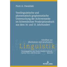 Textlinguistische und phonematischgraphematische Untersuchung der Acht