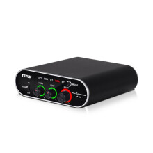 TEYUN Professionele USB Audio Interface Geluidskaart 2CH 2X150W 4Ω TPA3325 HiFi Versterker BT5.0 RAC voor Studio Audio Mixer EU-PLUG