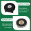4 Plastic Gear Base + 2 Rubber Gear for Magic 250W Blender Replacement Spare Parts 5