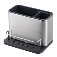 Kitchen Drain Rack Stainless Steel Shelf Trough Regional Organizer