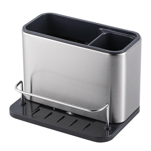 Kitchen Drain Rack Stainless Steel Shelf Trough Regional Organizer