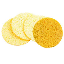 Soldering Iron Tip High Temperature Resistants Sponge Yellow Cleaning Sponge Cleaning Sponge Round