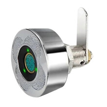 Smart Fingerprint Drawer Lock - Electronic Double Door Cabinet Security Suitable for Wardrobes Shoe