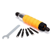 Wood Carving Tool Wood Chisel Carving Tool Set Electric Chisel with 5 Carving Tips Wrench Flexible