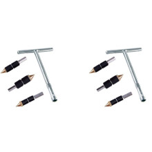 2X Hot-Melt Water Stop Pin Bathroom Repair Plumbing Tool Set Hot-Melt Water Stop Pin Kitchen PPR Tube Tunnels Plug
