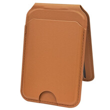 2in1 Magnetic for Wallet Stand,PU Magnetic Card Holder Wallet for IPhone16/15 Series with Adjustable Holder B