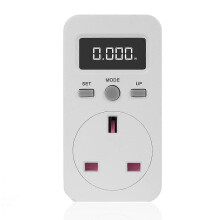 Digital Power Meter Plug-In Socket Electric Wattmeter Energy Monitor Plug