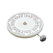 For Miyota 8285 Automatic Mechanical Movement Day Date Watch Mechanism with Week At 12:00/Date At 3:00 O'Clock 21 Jewels