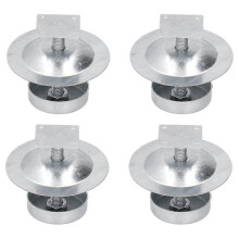 4Pcs Ant Proof Hive Feet Stainless Steel Beehive Base Ant-Proof Device Beehive Stand