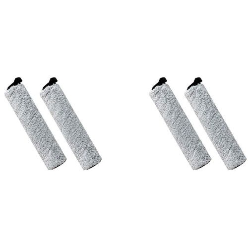 4PCS Replacement Roller Brush for  IFloor 2 Wet Dry Cordless Vacuum