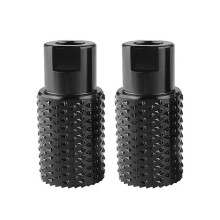 2pcs Angle Grinder Rotary Grinding Head Wood Hole Opener for Metal and Wood Carving/Polishing/Engraving/Deburring M10