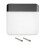 Tuya Smart ZigBee 3.0 Wireless Remote Control LED Display Switch Glass Touch Switch White EU Plug 1