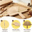 Angle Finder - Handcrafted Beech Wood Degree Tool, Enhanced Readability for Welders Carpentry DIY Projects W/50m Rope 6
