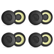 4 Paire de Coussinets D'Oreille en Éponge Housse de Coussin Coussinets de Remplacement pour Evolve 20 20Se 30 30II 40 65 65 + Casque