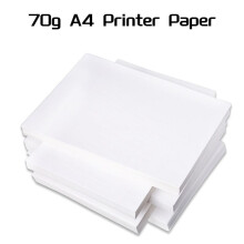 A4 Copy Paper, Printer Paper, Multipurpose, Printer Paper 8.27x11.69 Inch White, White Paper,Office Supplies(500 Sheets)