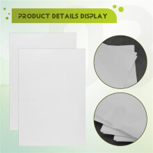 25 Sheets Printable Vinyl Sticker Paper Self-Adhesive Waterproof Matte White Printing Paper Sheet, for Inkjet Printer