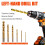 11Pcs Screws Extractor Set, Left Hand Drill Bit and Bolt Extractor Kit Easy to Remove Stripped Broken Damaged Screws 4