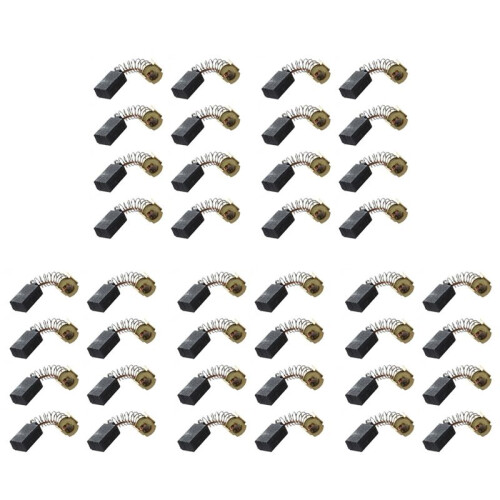 40 Pcs Electric Planer Carbon Brush Replacement for  12 X 8 X 5mm CB51 1