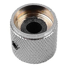16Pcs Metal Volume Tone Dome Tone Guitar Speed Control Knobs with Screws