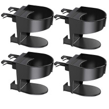 4Pcs Universal Car 80mm Cup Holder Air Vent Outlet Drink Water Holder Bracket Anti-Shake Cup Holder