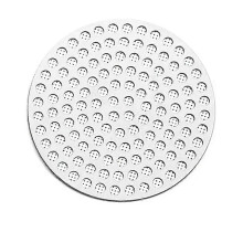 Coffee Puck Screen 304 Stainless Steel Double Layer Fine Filter Screen for Portafilter Coffee Maker 53mm