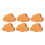 6PCS Cloud Shape Furniture Handles Moon Drawer Wooden Knobs Cloud Children Decoration Cabinet Wood Pulls Knobs Set 2