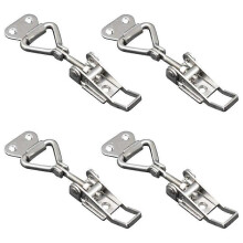 4 Pieces 90 Degree Right Angle Adjustable Buckle Vertical Quick Clamp Box Buckle Clamp Right Angle Buckle