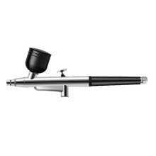 Portable Single Action Airbrush 0.3mm Nozzles Airbrush Pen for Model Cake Nail Car Painting Beauty Inkjet-Black