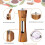 1 PCS, Wooden Pepper Grinder Salt Pepper Mill Grinding Adjustable Spice Salt Grinder Kitchen Cooking Tools Kitchen Stuff 6