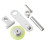 Encoderhalterung Aluminium Polyurethan Industrie-Encoderrad Messrad 40 mm Aluminium-Encoder-Montagehalterung 2