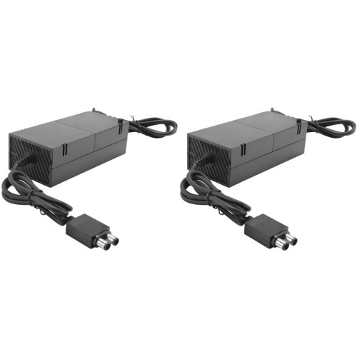 2X for  One Power Supply Brick with Power Cord,Power Supply AC Adapter Replacement US Plug