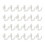 24Pcs Pegboard Hooks J Shape Pegboard Hook Peg Board Tool Organizer Accessories, White 3