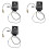 3X Gitarr Pickups Prefix -T Onboard Preamp Matrix Akustisk Pickup EQ Equalizer med Tuner Soft Piezo 1