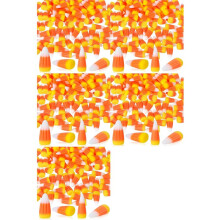 250 Pezzi di Mais Caramelle nel Resina Artificiale di Halloween Caramelle 3D Perline di Mais Caduta Finte Mais Finte Decorazioni per Scrapbooking