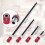 8Pcs Drill Bit Extension Set Magnetic Drill Extension Bit Holder Drill Bit Extender 1/4 Inch Hex Bi 2