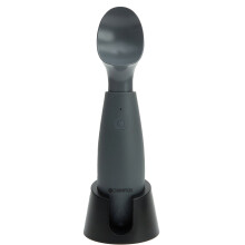 Cuchara eléctrica para helado, recargable, USB-C, gris mate