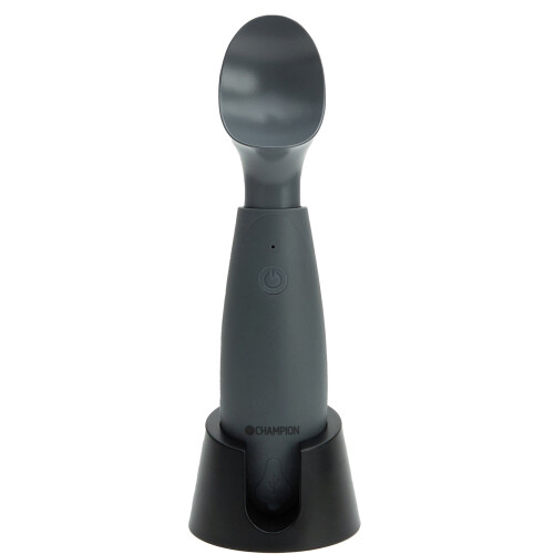 Cuchara eléctrica para helado, recargable, USB-C, gris mate