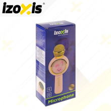 Draadloze Bluetooth karaokemicrofoon voor kinderen, roze