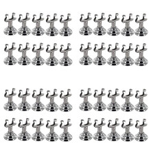 40X Menu Sign Stands Pack of Wedding Place Card, Table Numbers Holders for Restaurants, Cafes and Cake Shops