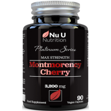 Montmorency Cherry Capsules 3200mg 90 Vegan Capsules 3Month Supply High Strength