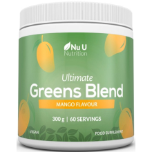Super Greens Mango Powder 300g â“ 17 Superfood Ingredients â“ 60 Servings