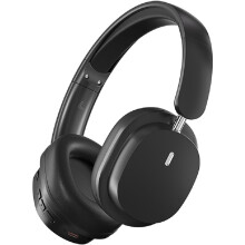 Wireless Over Ear Headphones Foldable Gaming Headset with Spatial Sound TF Card Mode 3.5mm Audio Cable(black)