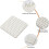 Ceramic Refractory Pad, 96 Points Bar Stilt Pottery Kiln Ceramic Refractory Support Pad Ceramic Refractory Support 8