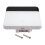 Tuya Smart ZigBee 3.0 Wireless Remote Control LED Display Switch Glass Touch Switch White EU Plug 3
