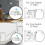 2Pcs 4 Way Smart WiFi Switch Module Tuya Smart Light Control Switch App Remote Control Dimmer Curtain Switch 4